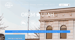 Desktop Screenshot of orem.org